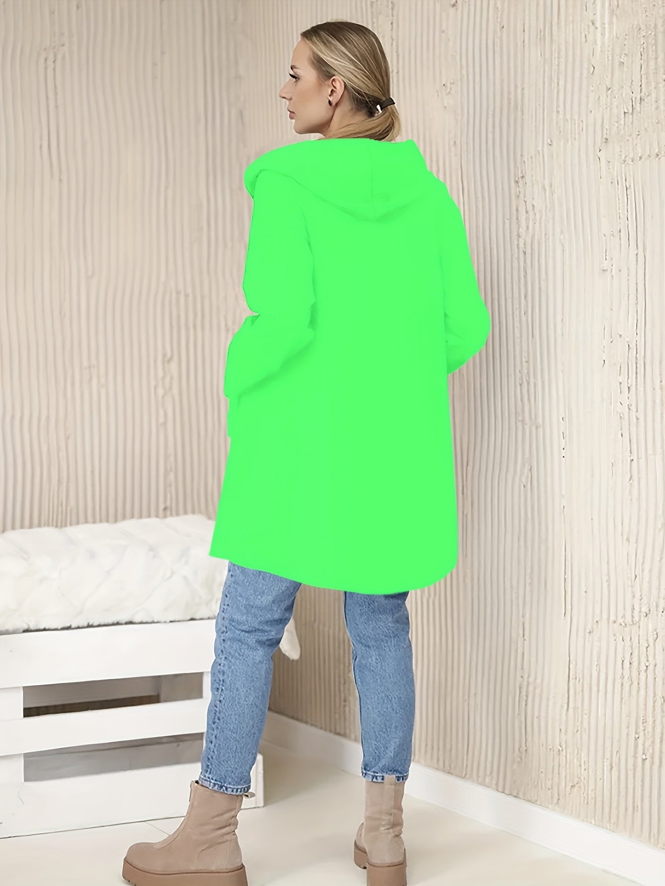 Nicola™ | Langärmelige Jacke Mit Seitentaschen