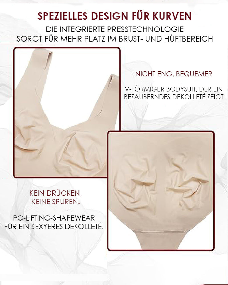 Tyros™ | Damen Bauchweg Body Sommer V-Ausschnitt