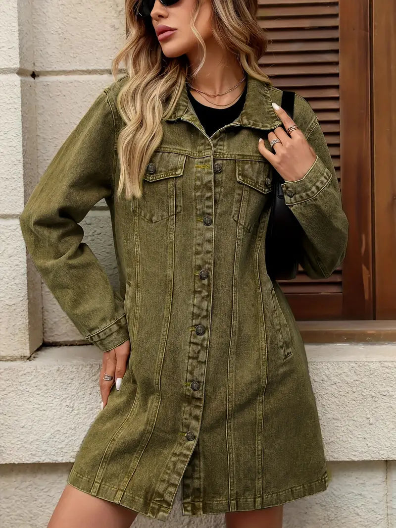 Tacie™ | Jeansjacke Mit Vordertaschen