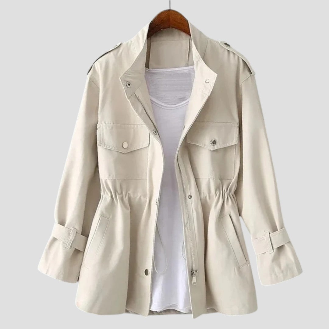 Anjelah™ | Lässige Langarm Jacke Mit Mehreren Taschen
