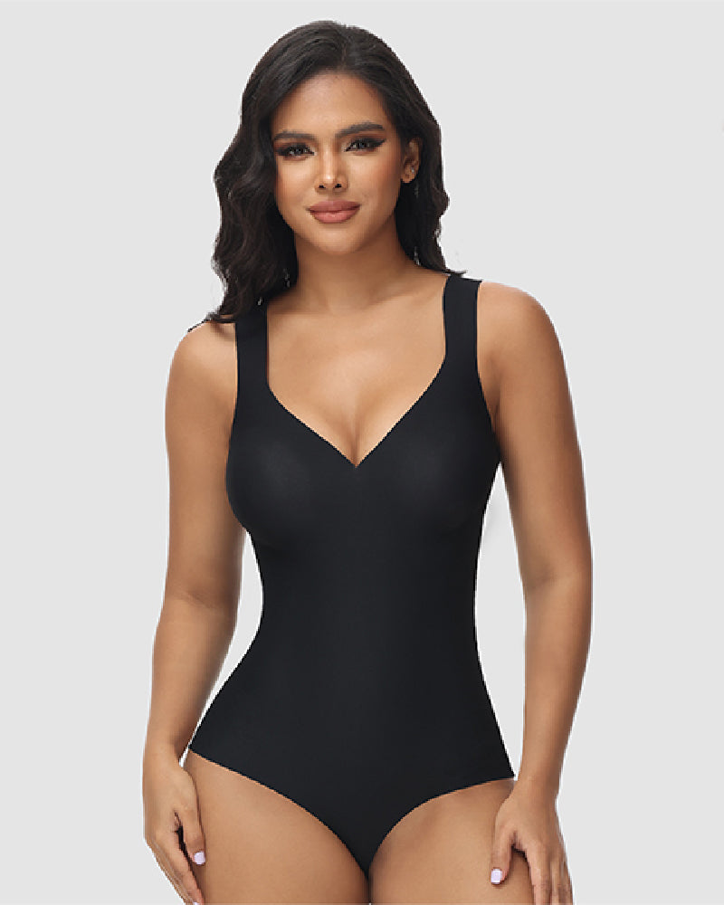 Tyros™ | Damen Bauchweg Body Sommer V-Ausschnitt
