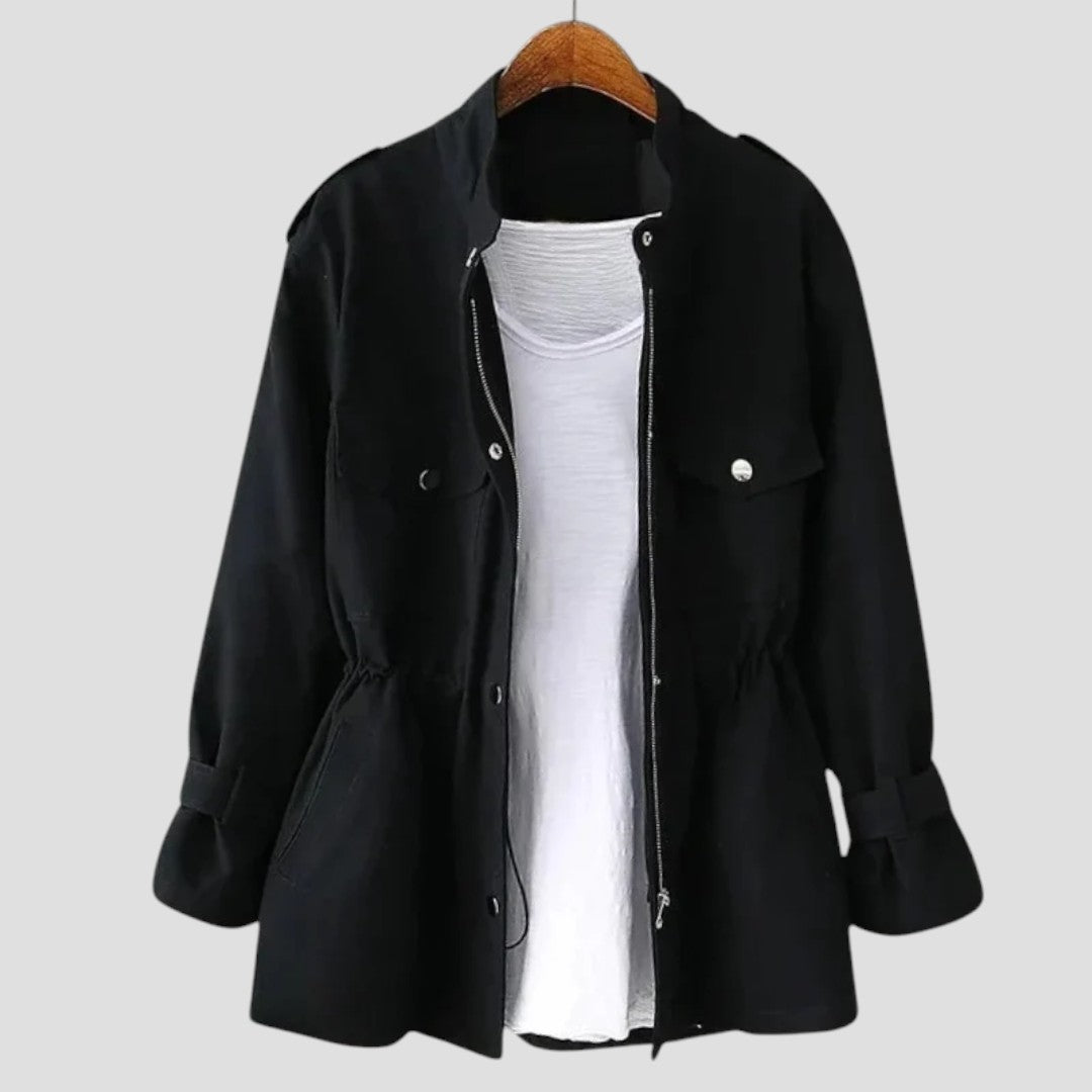 Anjelah™ | Lässige Langarm Jacke Mit Mehreren Taschen