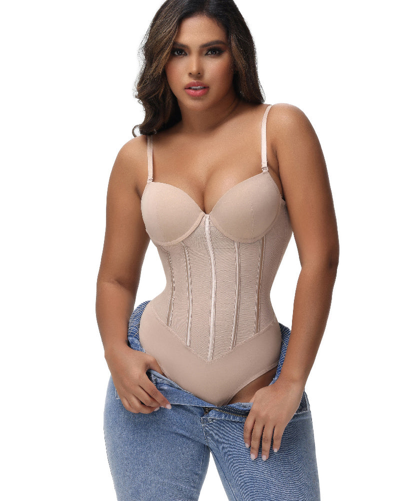 Tyros™ | Damen Mesh Korsett Bodysuit