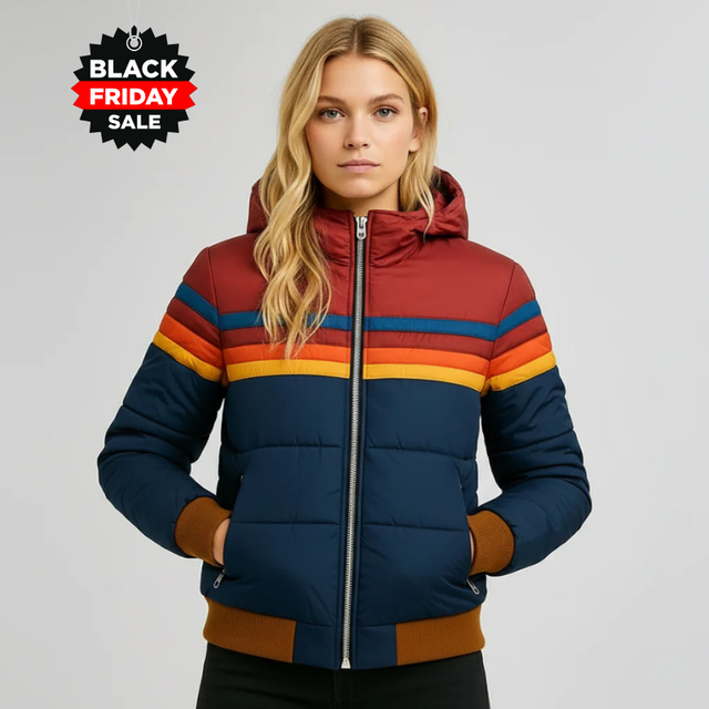 Allegra™ | Damen-Windjacke mit Kapuze - Black Friday 50 % Rabatt