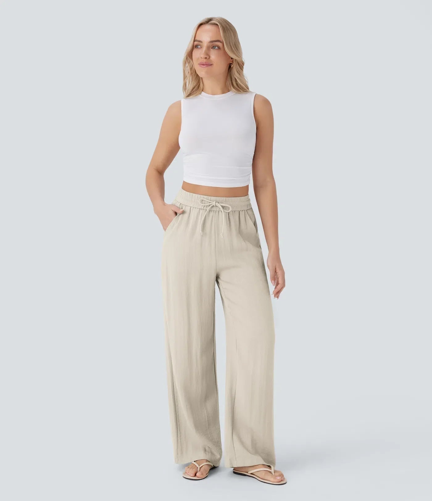 Zafeiria™ | Elegante Leinenhosen