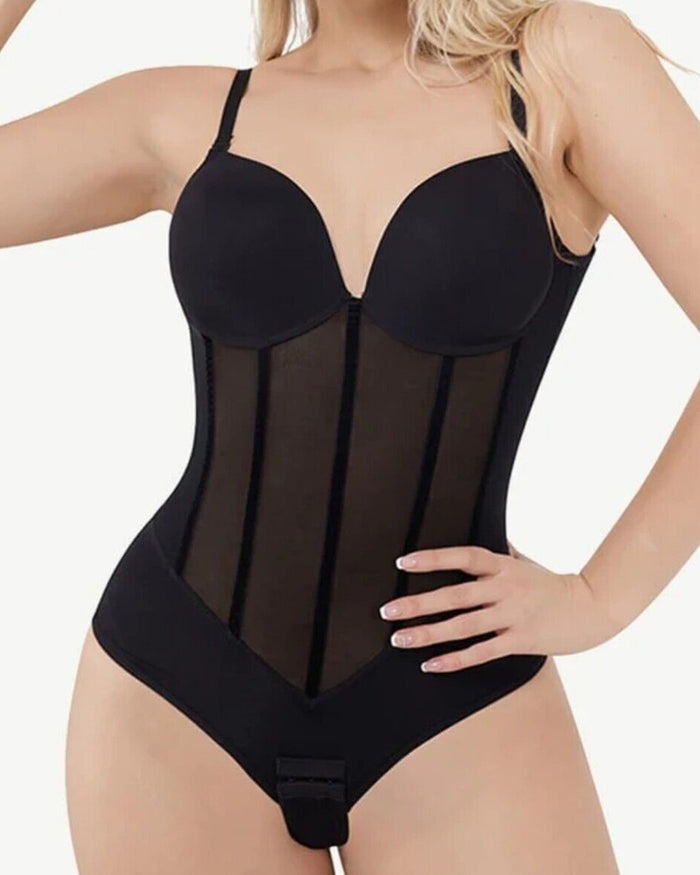 Tyros™ | Damen Mesh Korsett Bodysuit