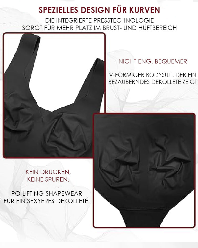 Tyros™ | Damen Bauchweg Body Sommer V-Ausschnitt