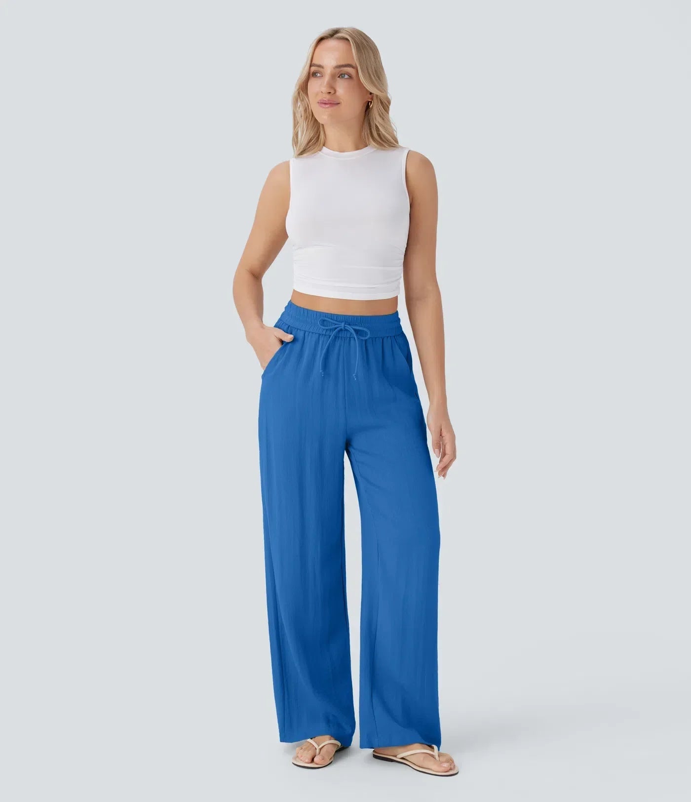 Zafeiria™ | Elegante Leinenhosen