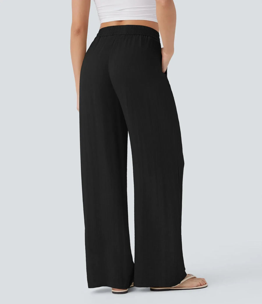 Zafeiria™ | Elegante Leinenhosen