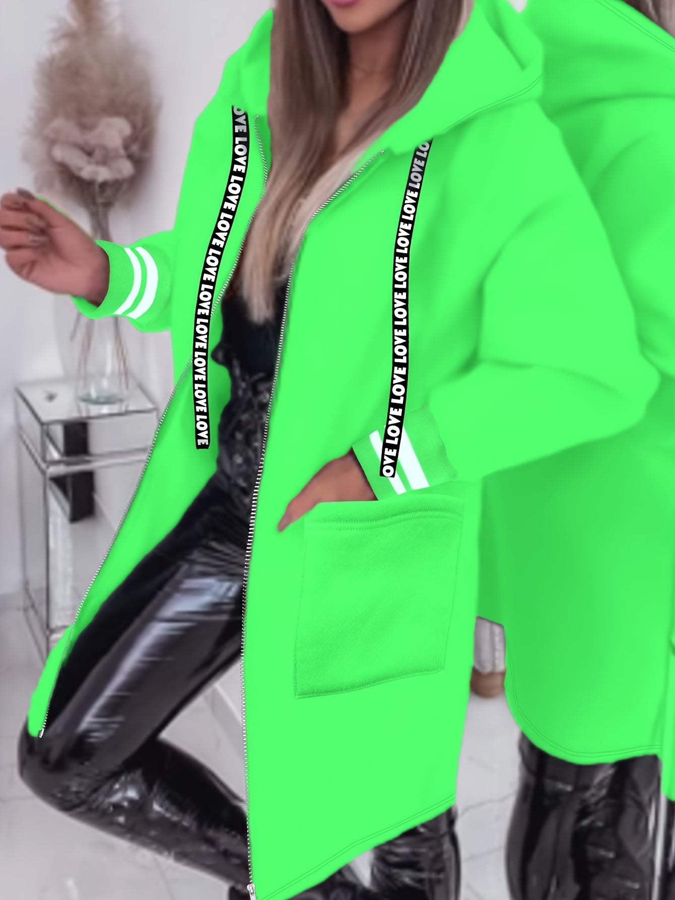 Nicola™ | Langärmelige Jacke Mit Seitentaschen