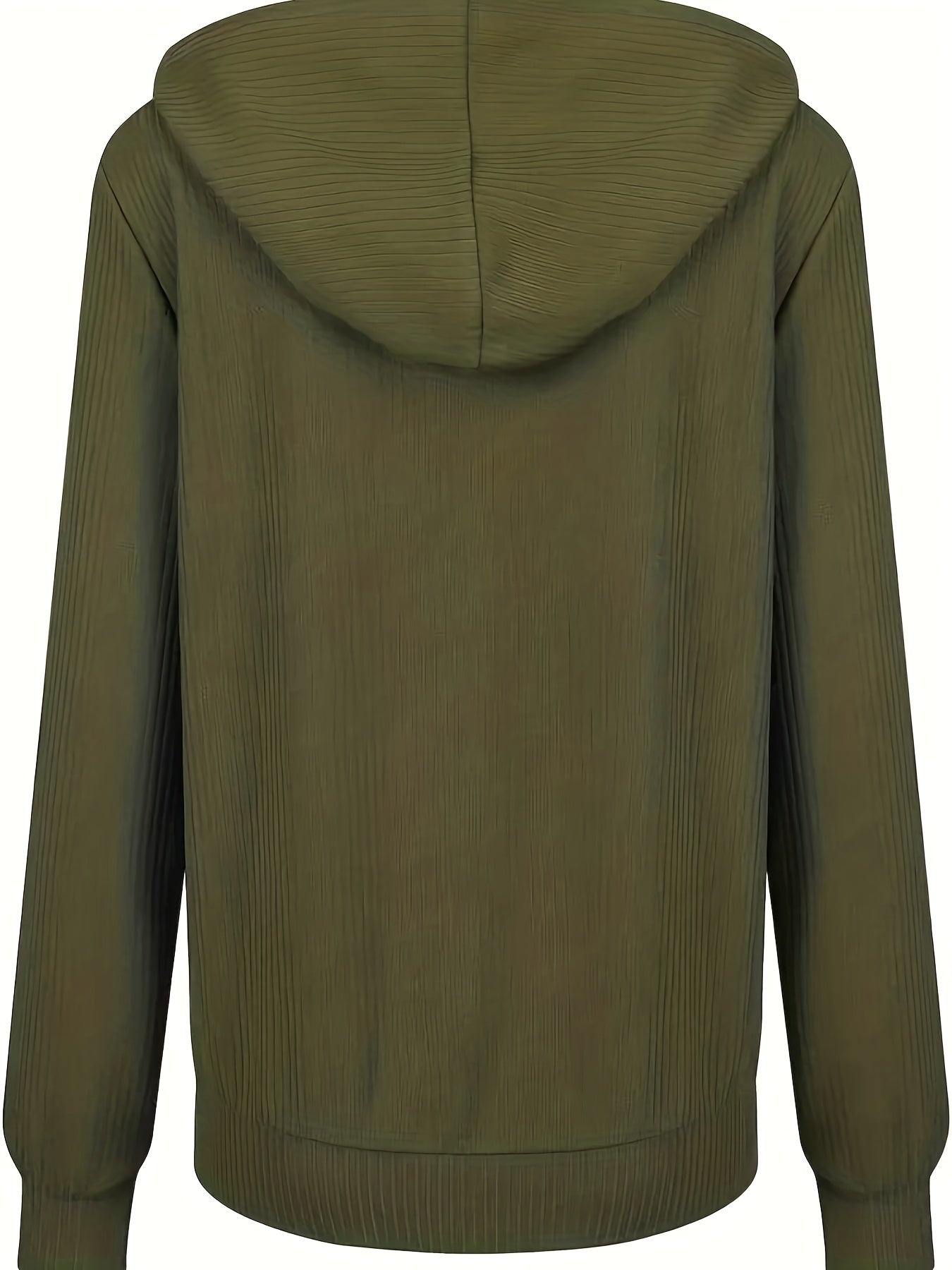 Moira™ | Langärmelige Kapuzenjacke Mit Reißverschluss Und Kordelzug