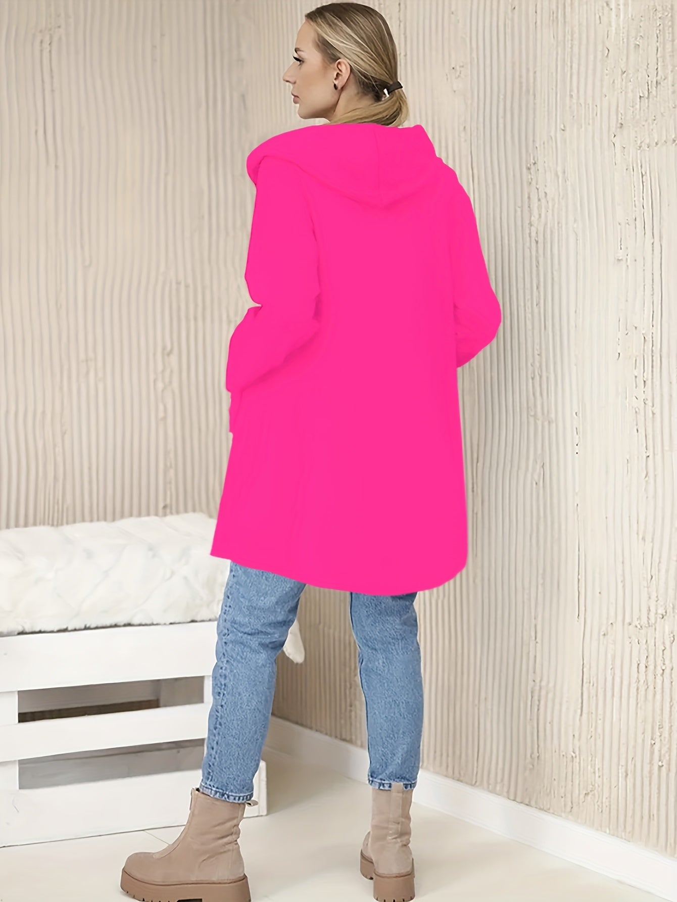 Nicola™ | Langärmelige Jacke Mit Seitentaschen