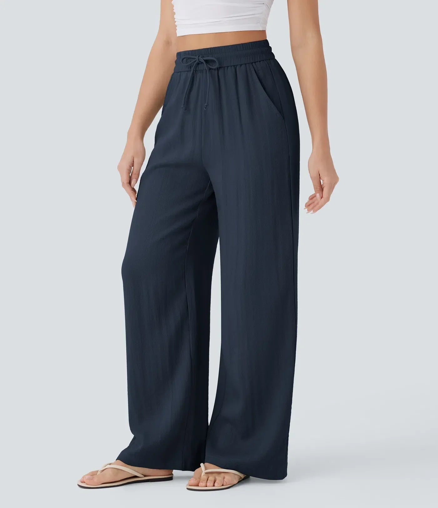 Zafeiria™ | Elegante Leinenhosen
