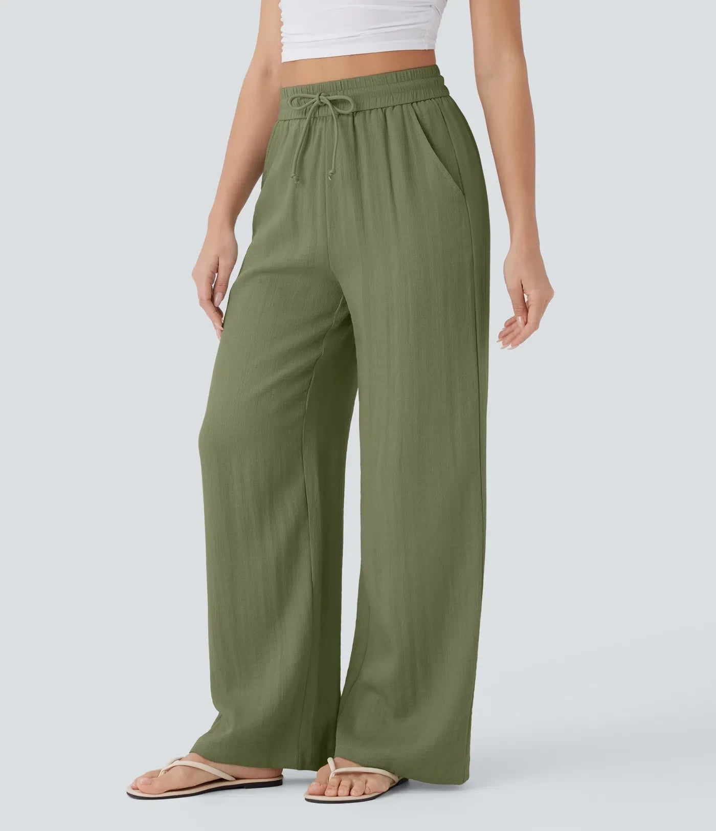 Zafeiria™ | Elegante Leinenhosen