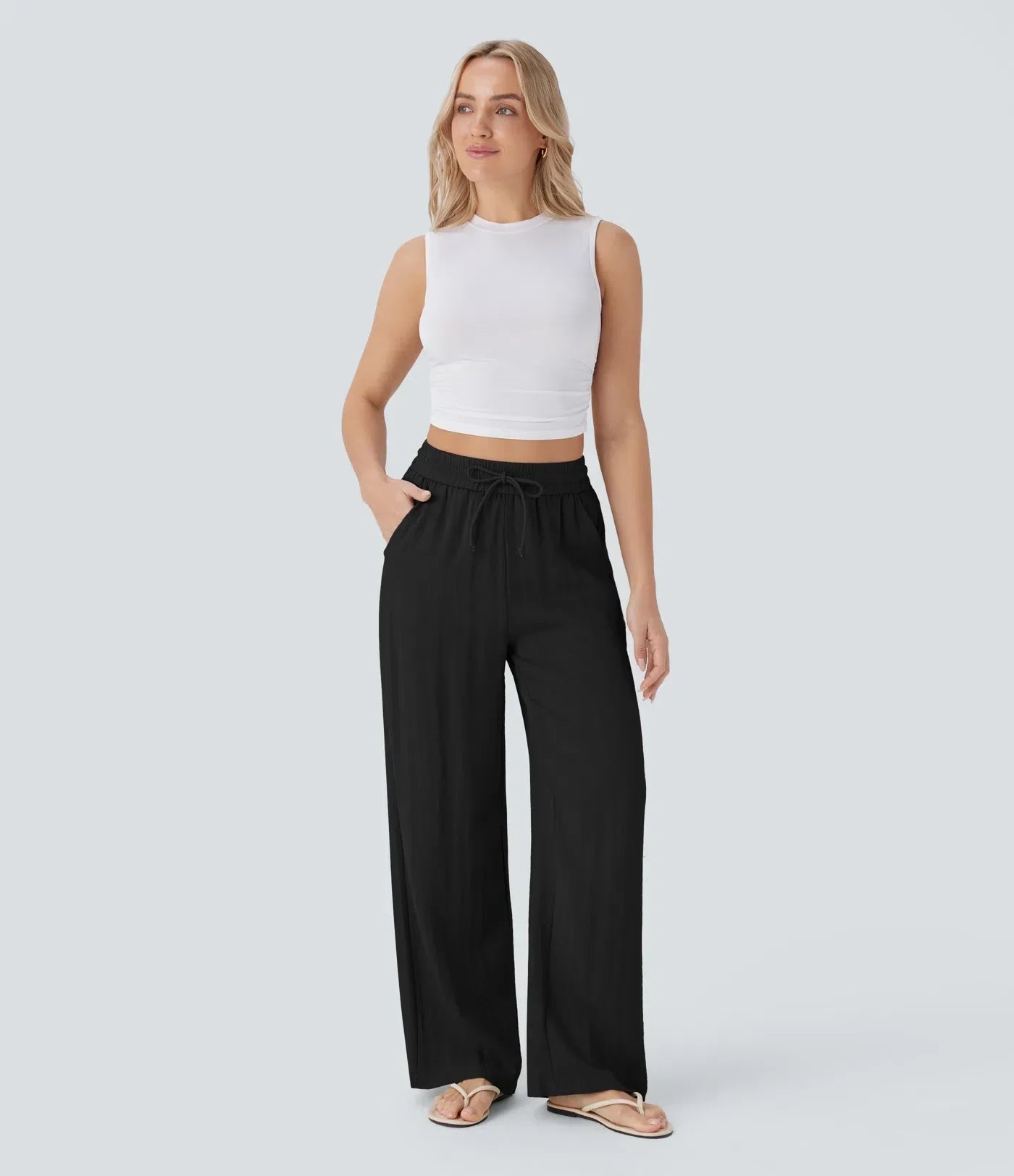 Zafeiria™ | Elegante Leinenhosen