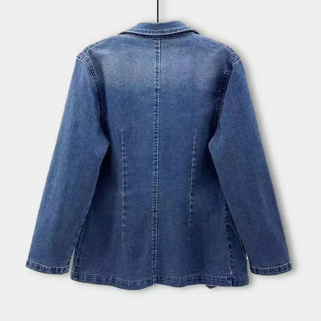 Bogumiła™ | Stilvoller Denim Blazer