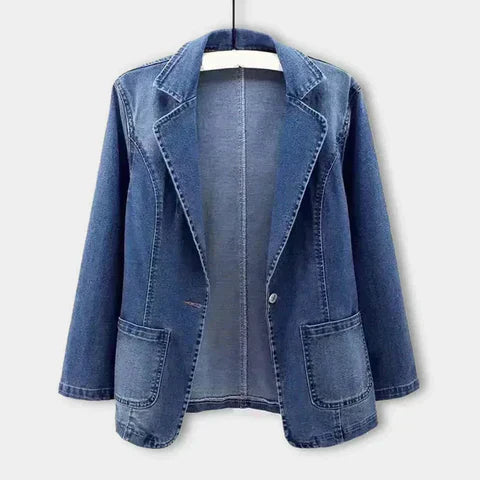 Bogumiła™ | Stilvoller Denim Blazer