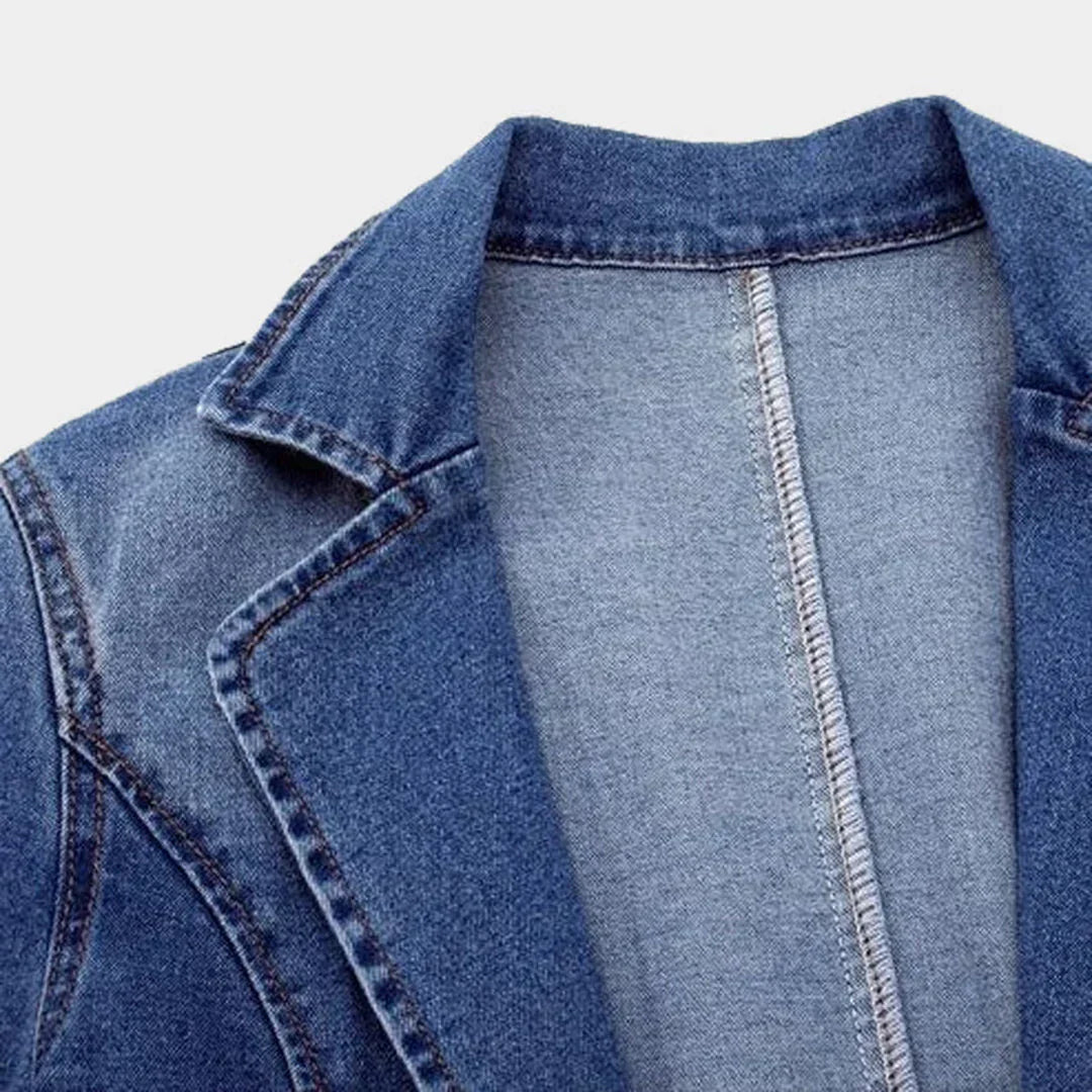 Bogumiła™ | Stilvoller Denim Blazer