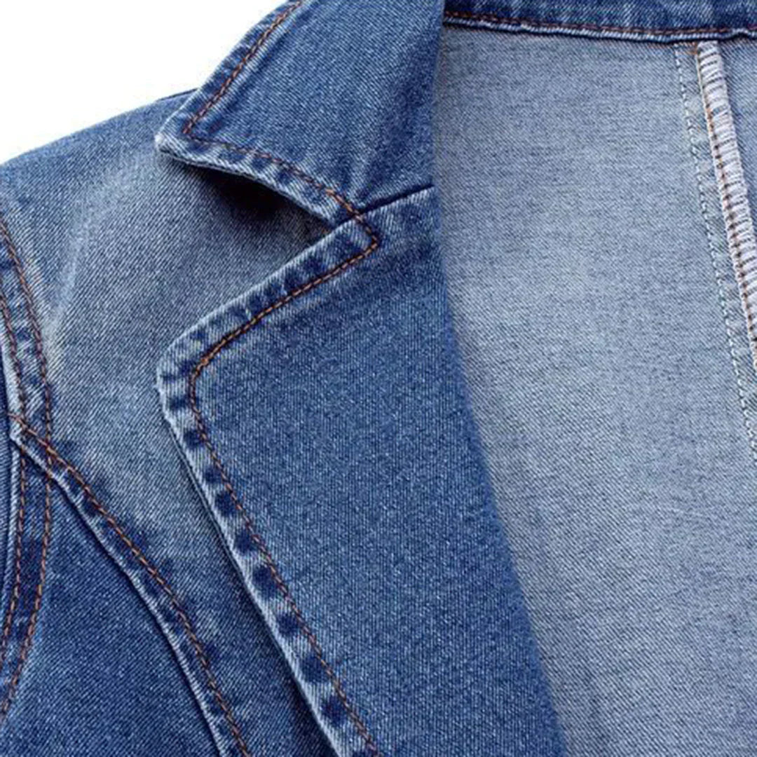 Bogumiła™ | Stilvoller Denim Blazer
