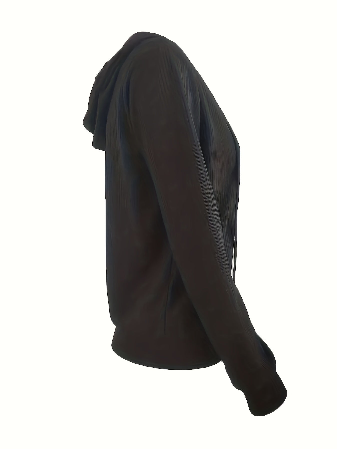 Moira™ | Langärmelige Kapuzenjacke Mit Reißverschluss Und Kordelzug