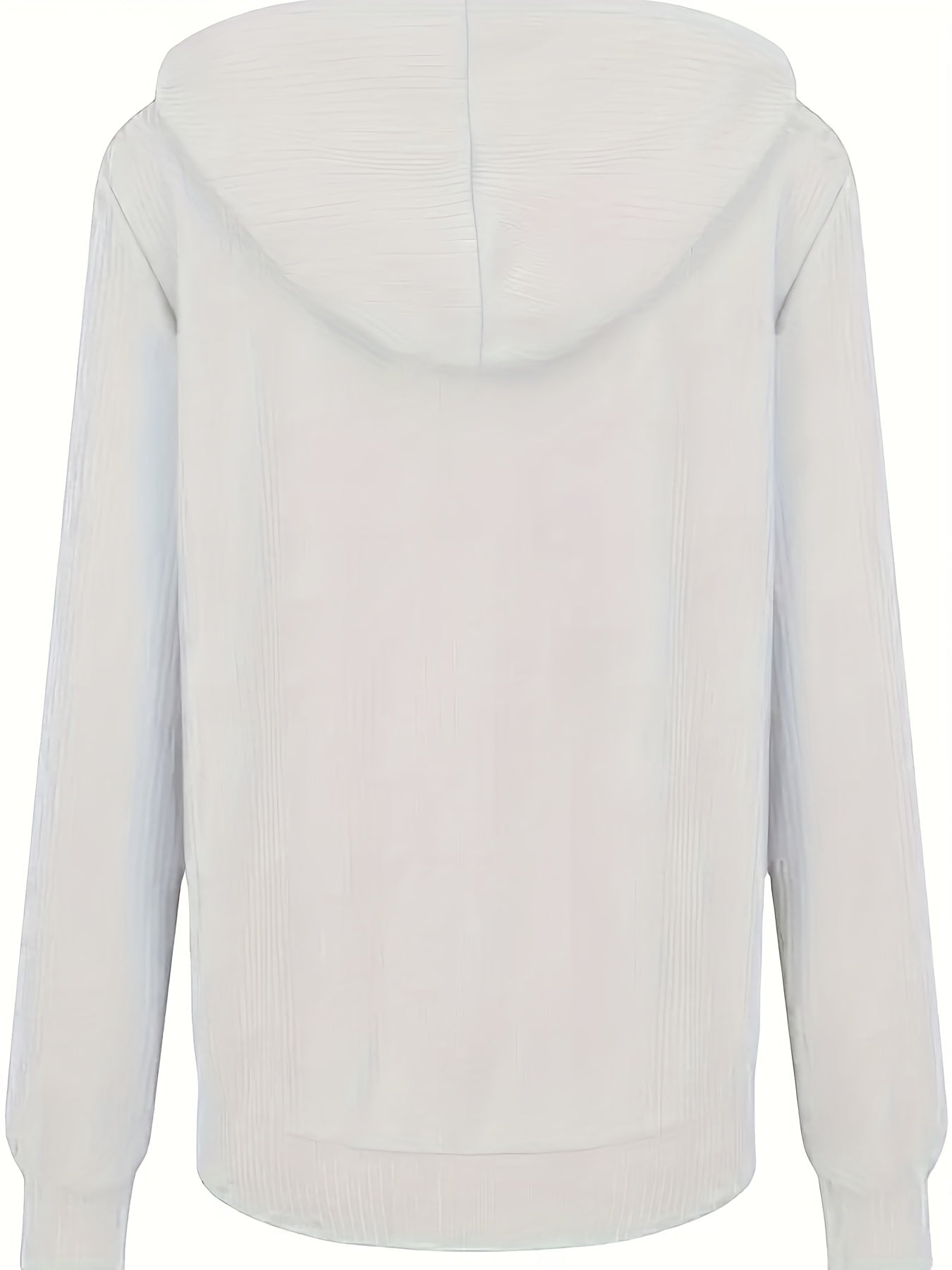 Moira™ | Langärmelige Kapuzenjacke Mit Reißverschluss Und Kordelzug