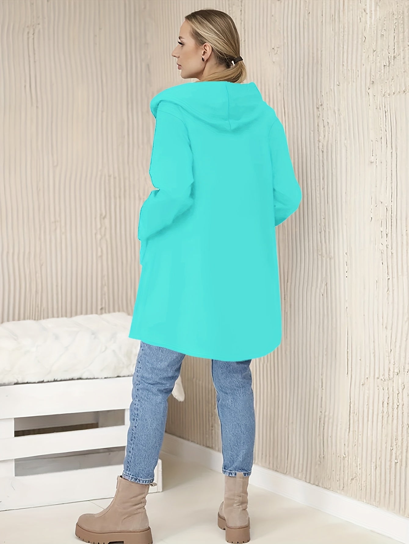 Nicola™ | Langärmelige Jacke Mit Seitentaschen