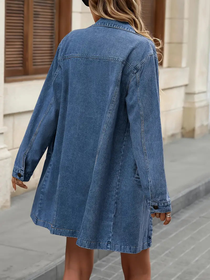 Tacie™ | Jeansjacke Mit Vordertaschen