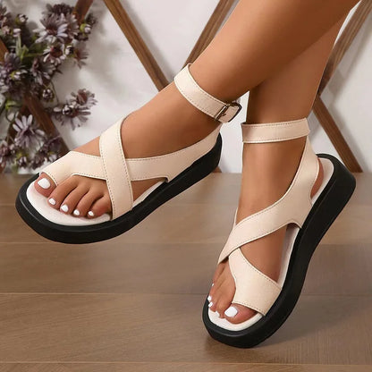 Afrozem™ | Dicke Gladiatoren Sandalen