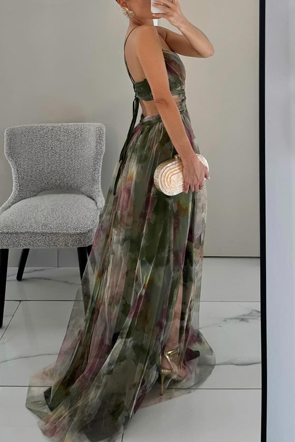 Giselle™ | Bezauberndes Maxikleid mit Blumenmuster
