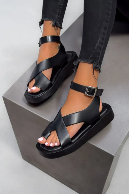 Afrozem™ | Dicke Gladiatoren Sandalen