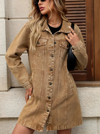 Tacie™ | Jeansjacke Mit Vordertaschen