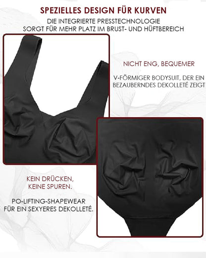 Tyros™ | Damen Bauchweg Body Sommer V-Ausschnitt