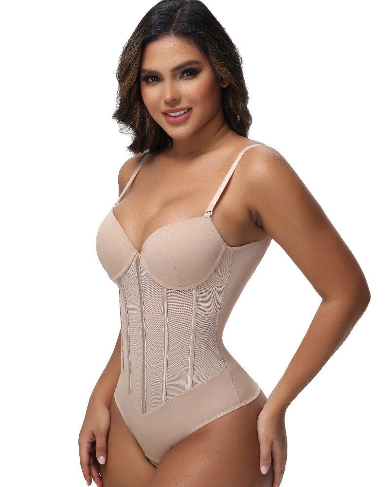 Tyros™ | Damen Mesh Korsett Bodysuit