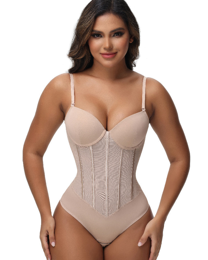Tyros™ | Damen Mesh Korsett Bodysuit