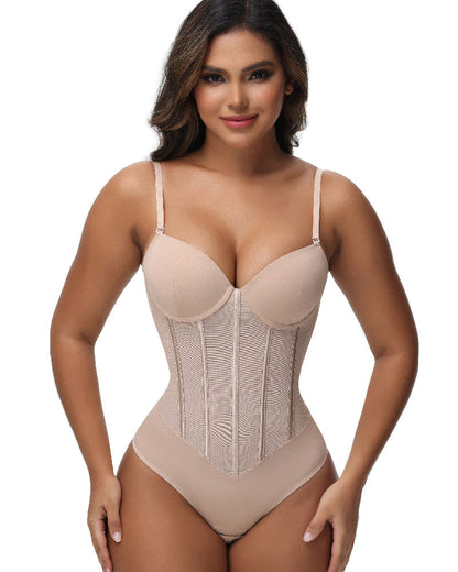 Tyros™ | Damen Mesh Korsett Bodysuit