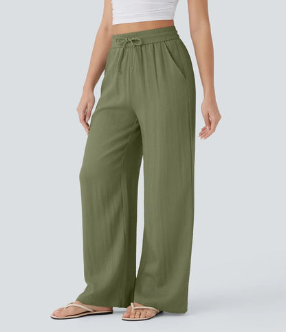 Zafeiria™ | Elegante Leinenhosen