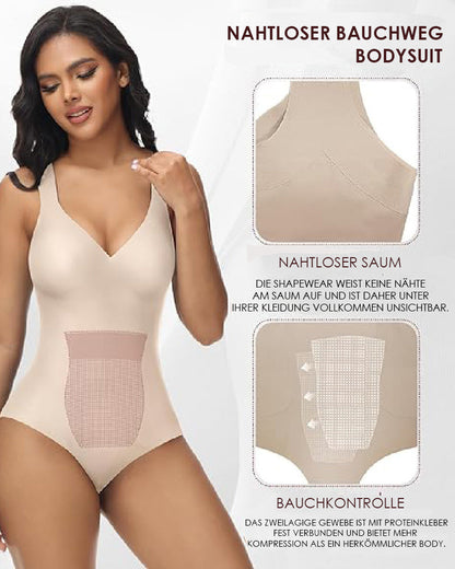 Tyros™ | Damen Bauchweg Body Sommer V-Ausschnitt