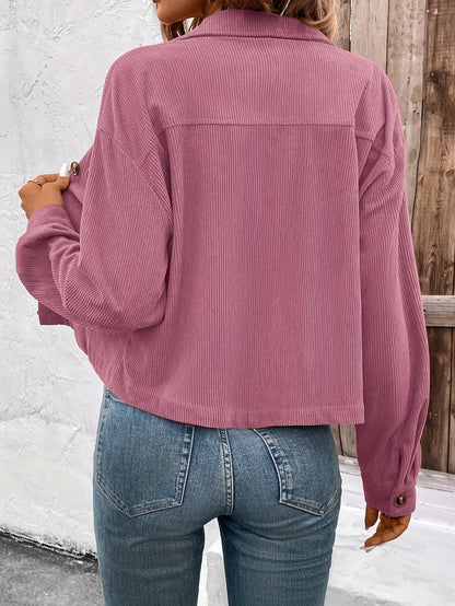 Nichola™ | Langärmelige Jacke Mit Knopfleiste