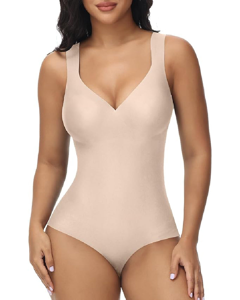 Tyros™ | Damen Bauchweg Body Sommer V-Ausschnitt