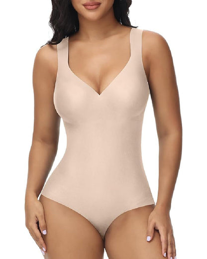 Tyros™ | Damen Bauchweg Body Sommer V-Ausschnitt