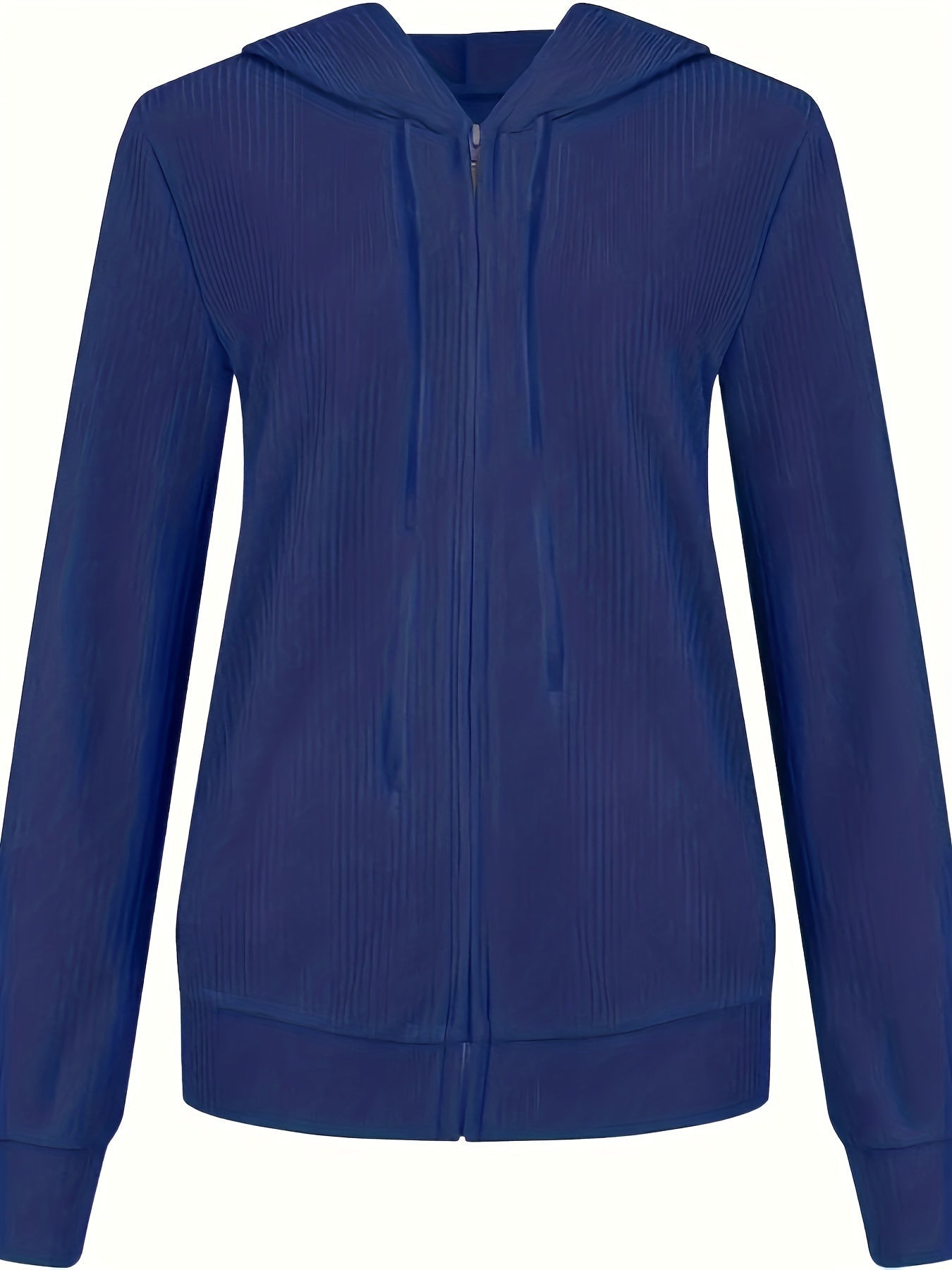 Moira™ | Langärmelige Kapuzenjacke Mit Reißverschluss Und Kordelzug