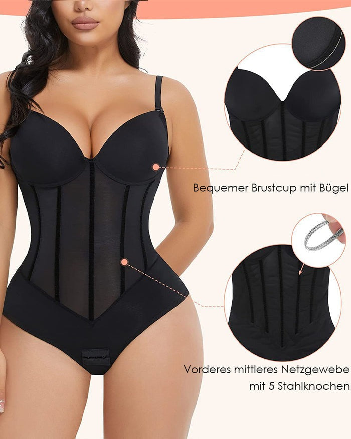 Tyros™ | Damen Mesh Korsett Bodysuit