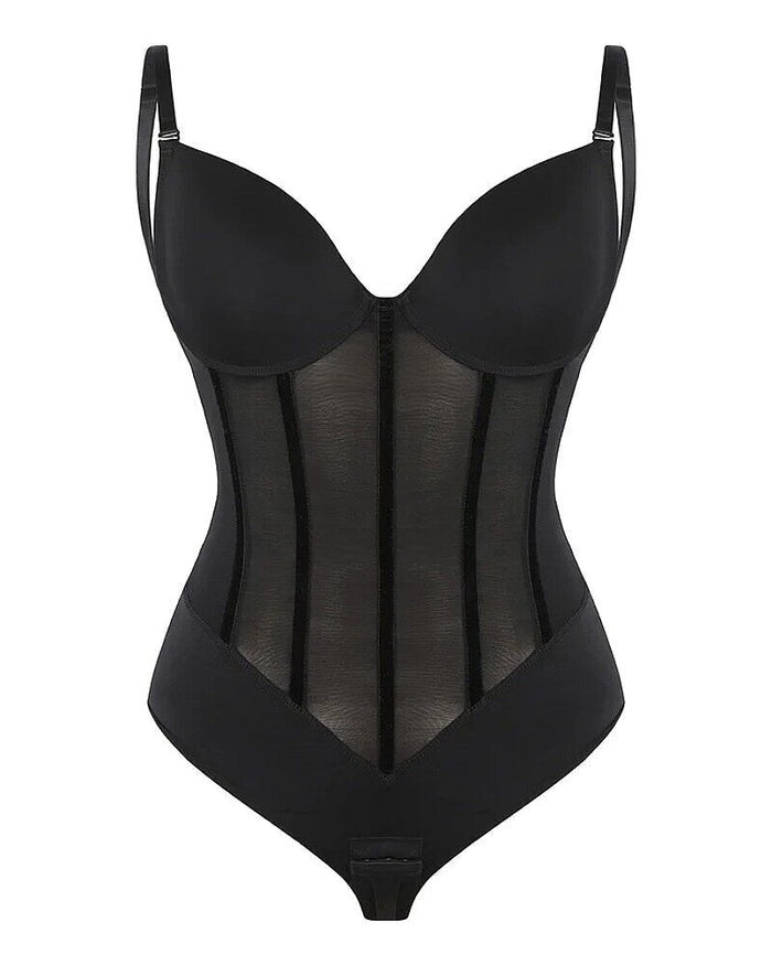 Tyros™ | Damen Mesh Korsett Bodysuit