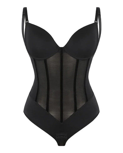 Tyros™ | Damen Mesh Korsett Bodysuit