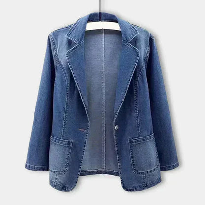 Bogumiła™ | Stilvoller Denim Blazer