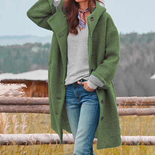 Tyros™ | Hochwertiger, bequemer Damen-Wollmantel