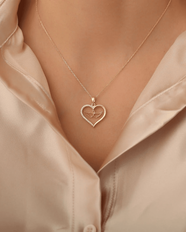 Tyros™ | Heart&Angel Halskette