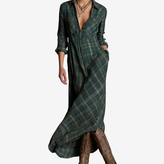 Amelia™ | Elegantes langes Kleid