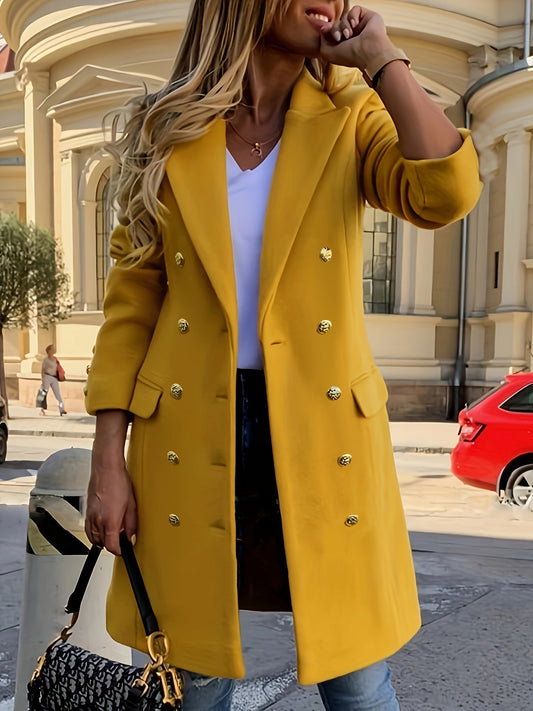 Tyros™ | Eleganter Mantel mit Kragen für Damen, Herbst & Winter