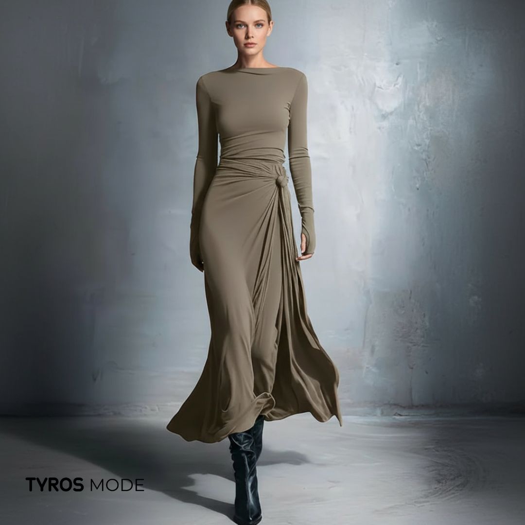 Vittoria™ | Maxikleid mit seitlichem Knoten - Ende der Kollektion 50 %